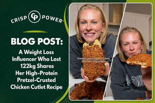A Weight Loss Influencer Who Lost 122kg Shares Her High-Protein Pretzel-Crusted Chicken Cutlet Recipe: 'The Macros Are Insane'