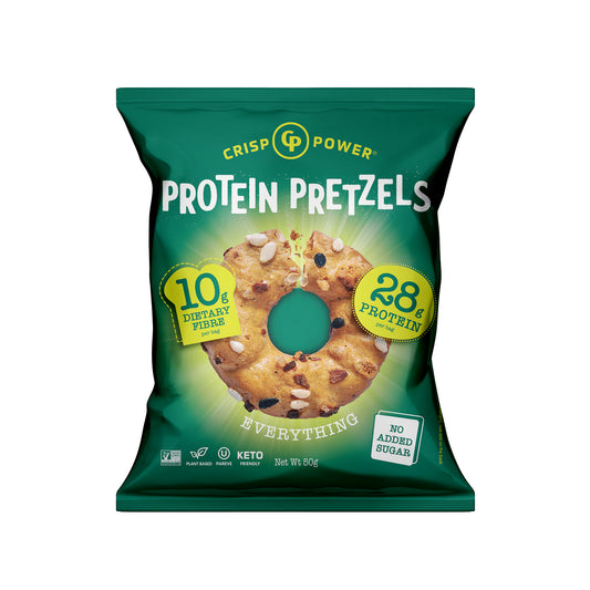 Crisp Power Protein Chips - Everything 50g (6 Pack)